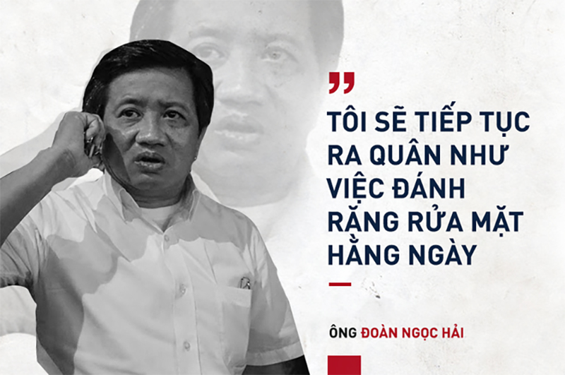 Ông Đoàn Ngọc Hải và 10 phát ngôn rắn như thép trong cuộc chiến giành vỉa hè